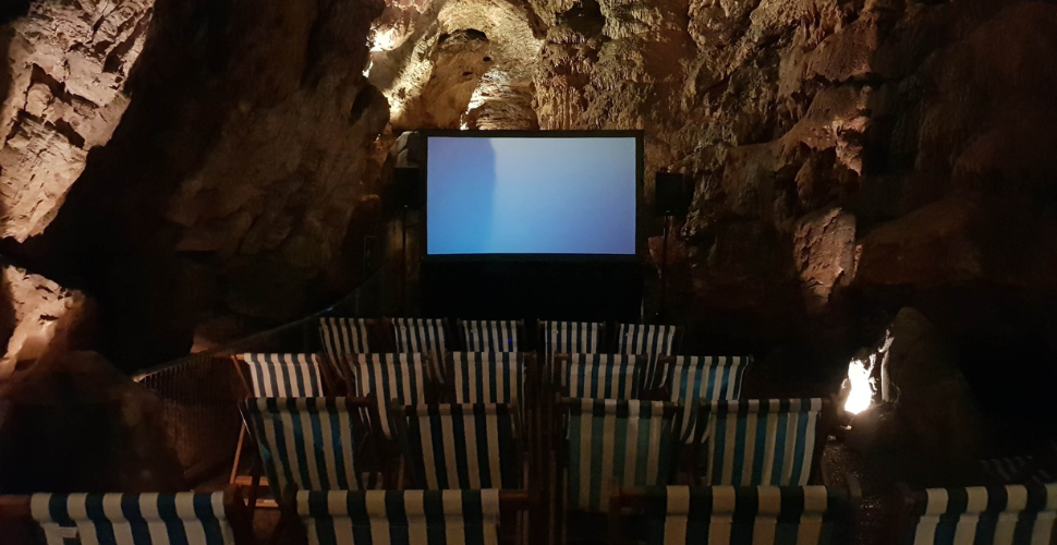 A cinema in a cave